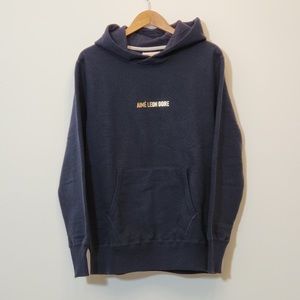 Aimé Leon Dore gold logo hoodie